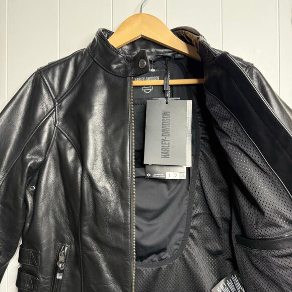 Harley-Davidson leather jacket black - Picture 7 of 15